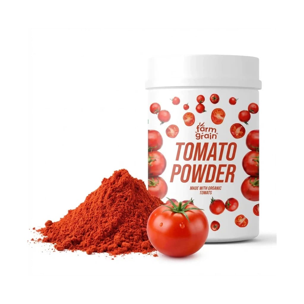 FARM GRAIN SD TOMATO POWDER 250GM | READY TO USE | ROBUST AND TANGY | SEASONING AND COOKING | SUN RIPENED | VERSATILE USE