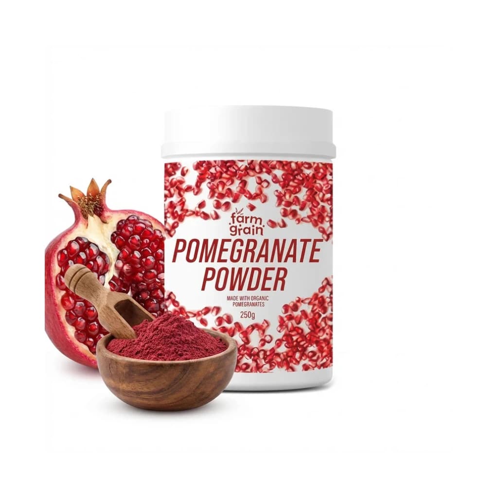 FARM GRAIN SD POMEGRANATE ANAR POWDER FOR DRINKS & FACE PACKS 250GM