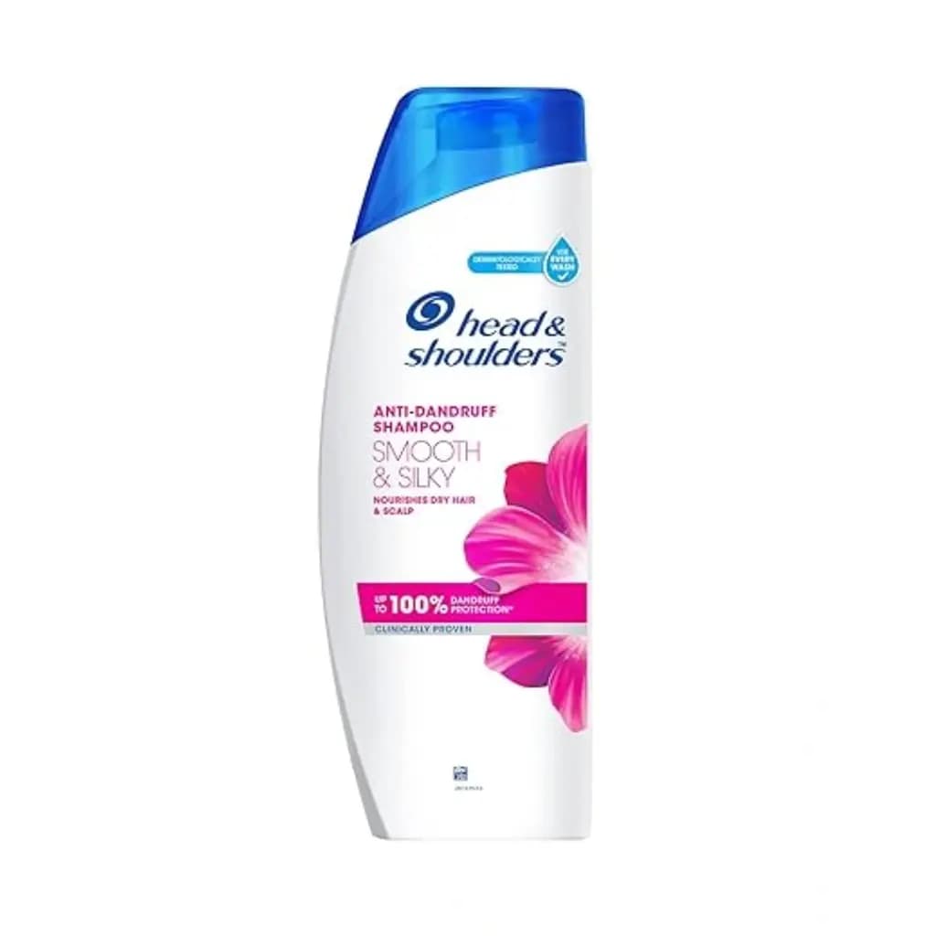 HEAD & SHOULDERS SMOOTH AND SILKY ANTI DANDRUFF SHAMPOO 180ML