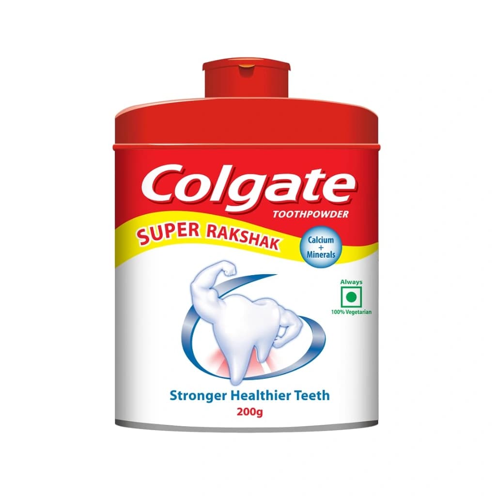 COLGATE TOOTHPOWDER WITH CALCIUM AND MINERALS 200 GM