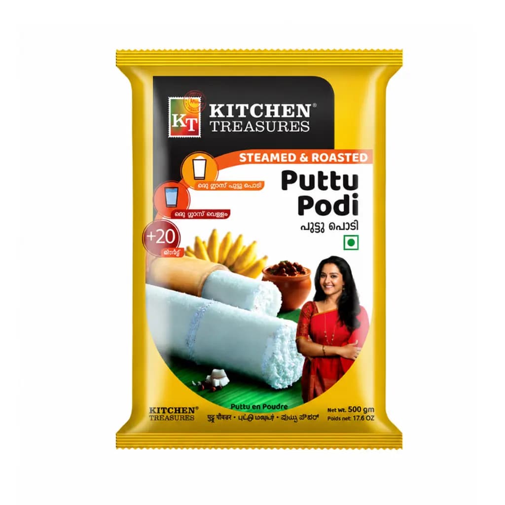KITCHEN TREASURES PUTTU PODI 500gm