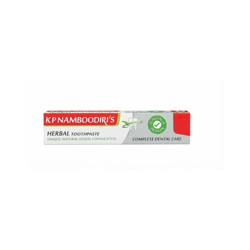 K P NAMBOODIRIS HERBAL TOOTHPASTE UNIQUE NATURAL HERBAL FORMULATION 40 GM