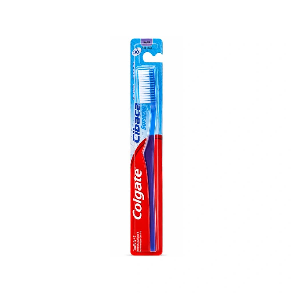 COLGATE CIBACA SUPREME HARD TOOTHBRUSH