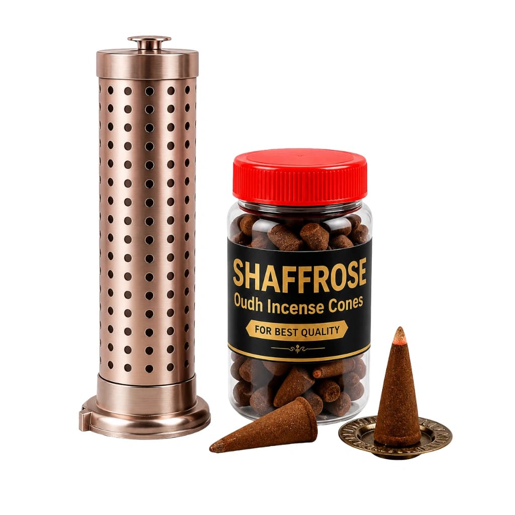 SHAFFROSE AROMA COMBO 100GM + 1 PC