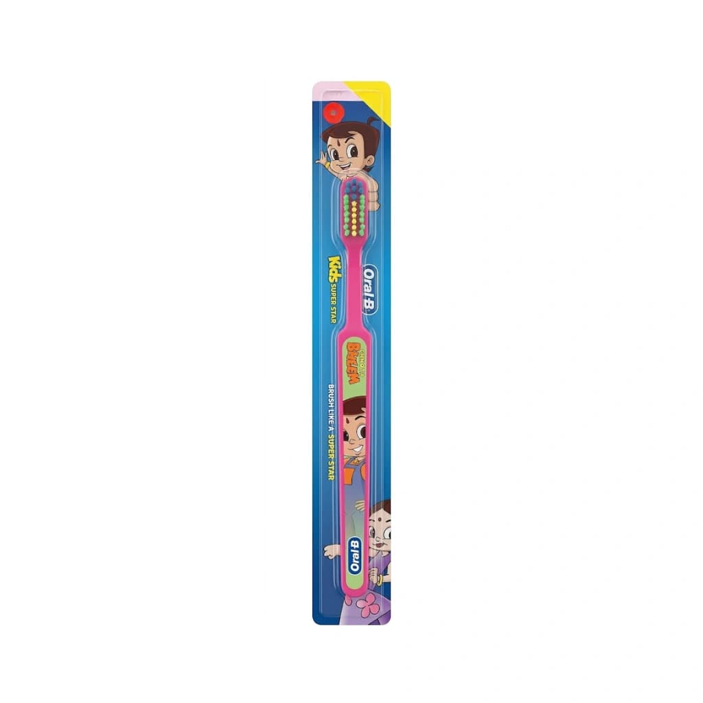 ORAL B KIDS SUPERSTAR EXTRA SOFT TOOTHBRUSH 2+YEARS