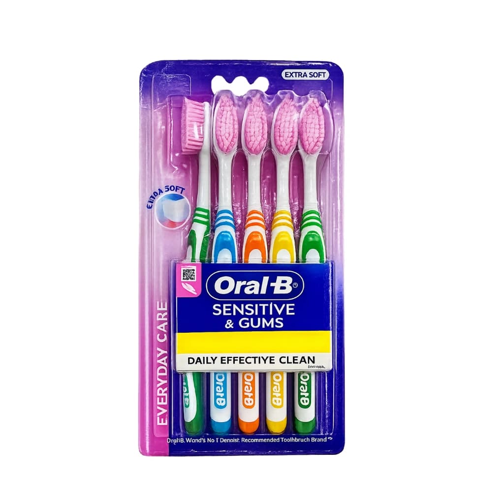 ORAL-B SENSITIVE GUMS PACK OF 5