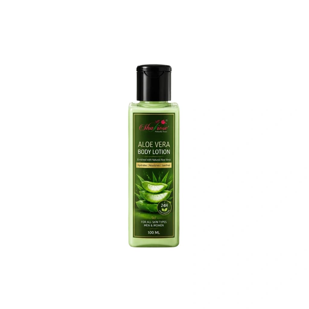 SHAFFROSE ALOEA VERA BODY LOTION ENRICHED WITH NATURAL ALEO VERA 100 ML