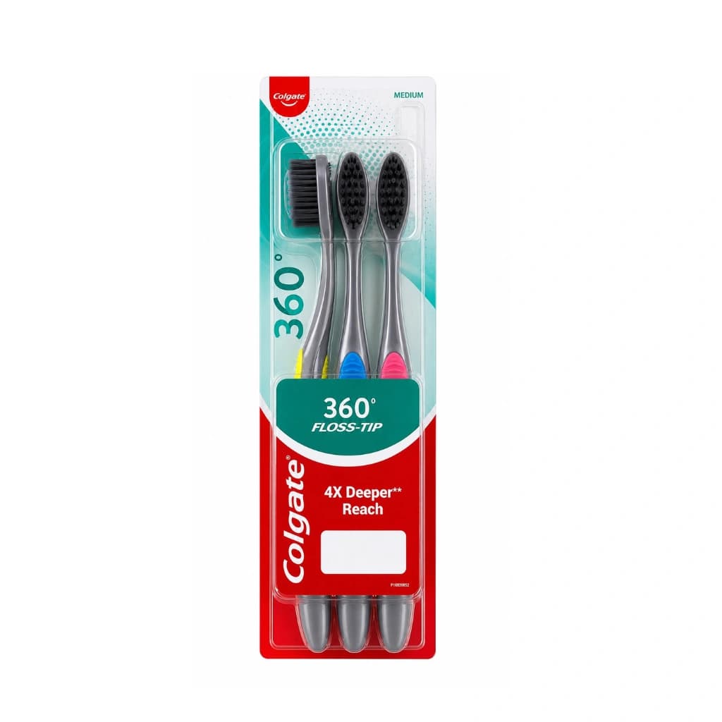 COLGATE 360 DEGREE FLOSS-TIP BUY2 GET1 FREE