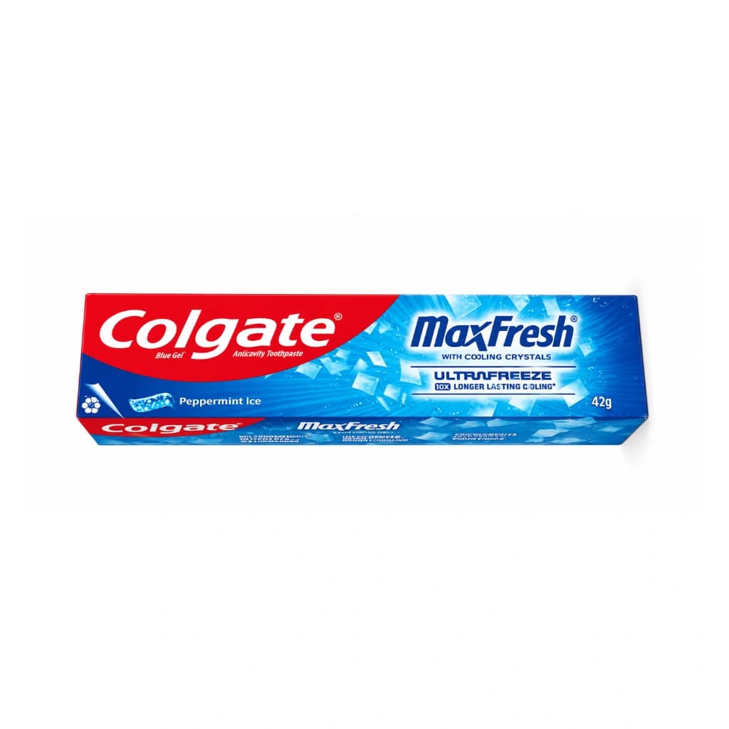 COLGATE MAXFRESH PEPPERMINT ICE TOOTHPASTE 42 GM