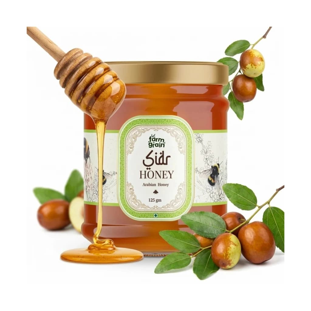 FARMGRAIN SIDR HONEY ORGANIC 125GM