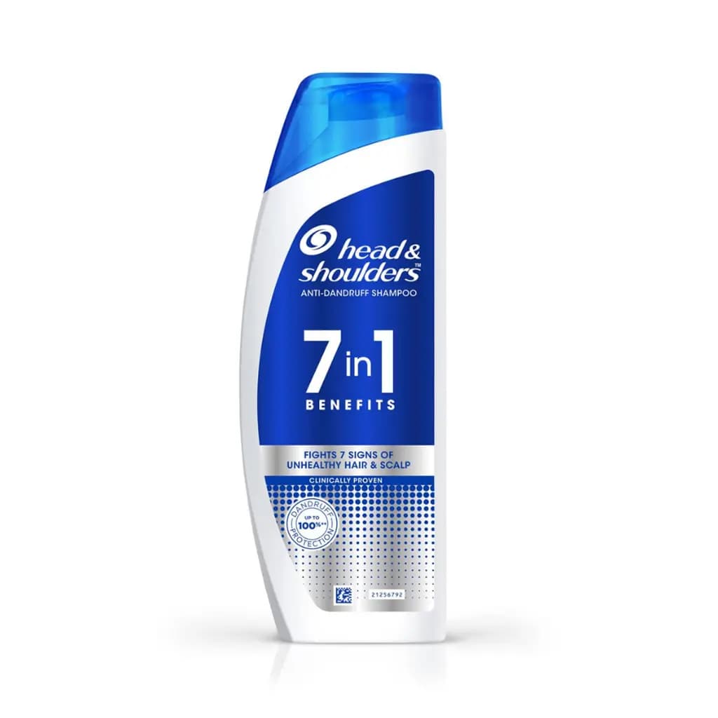 HEAD & SHOULDERS 7IN1 ANTI DANDRUFF SHAMPOO 180ML