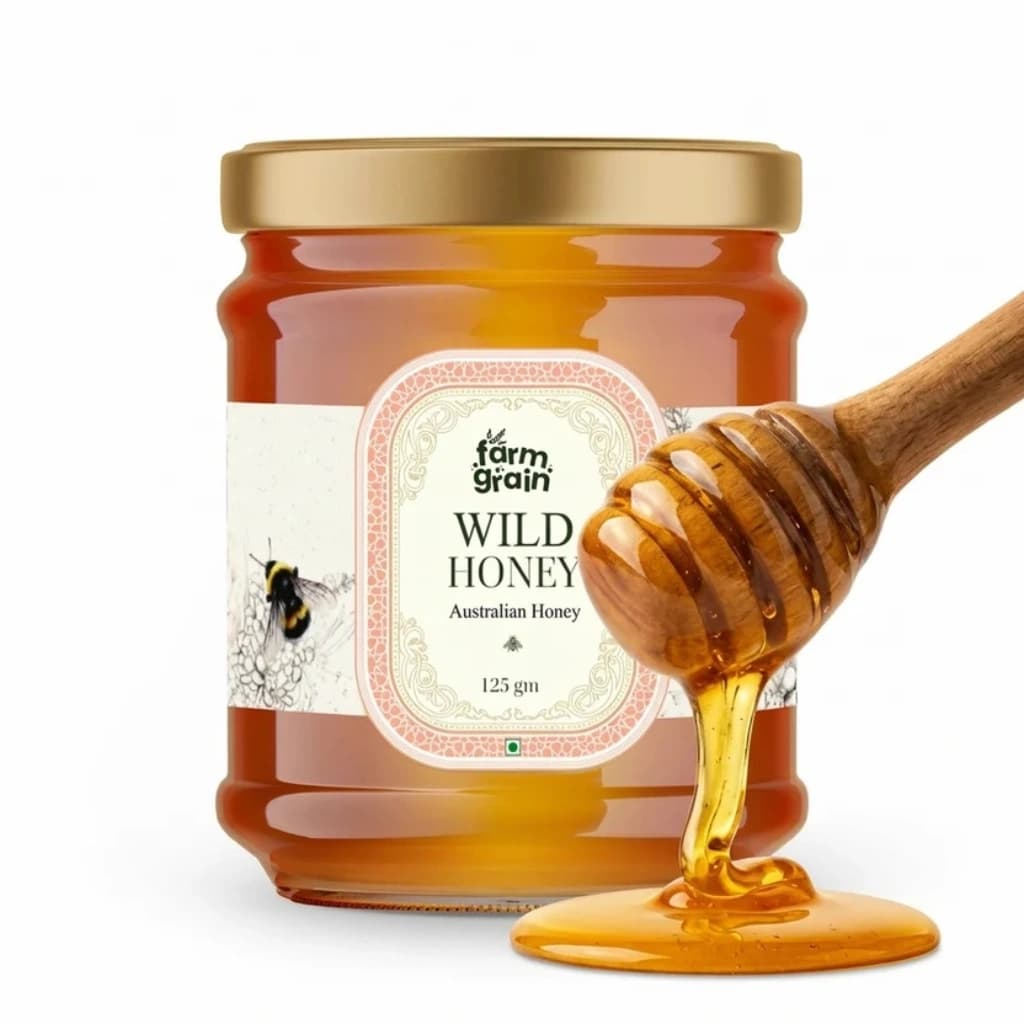 FARMGRAIN WILD HONEY ORGANIC 125GM