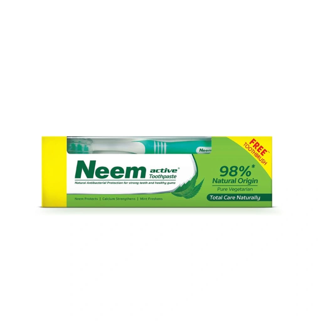 NEEM ACTIVE TOOTHPASTE 200GM AND ULTRA SOFT TOOTHBRUSH
