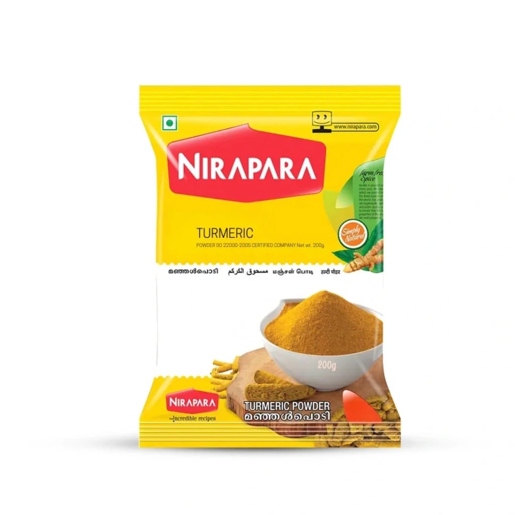 NIRAPARA TURMERIC POWDER 200 GM
