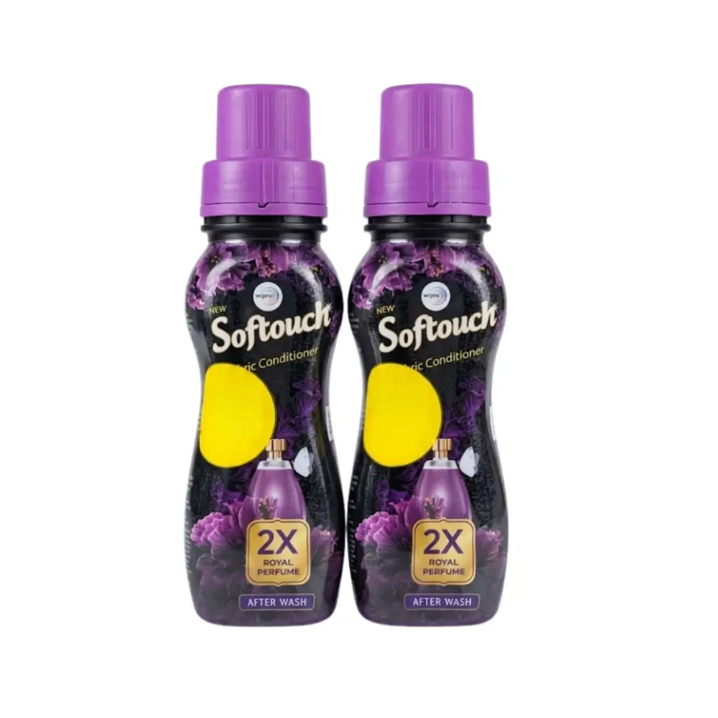 SOFTOUCH 2X ROYAL PERFUME FABRIC CONDITIONER 2*210 ML