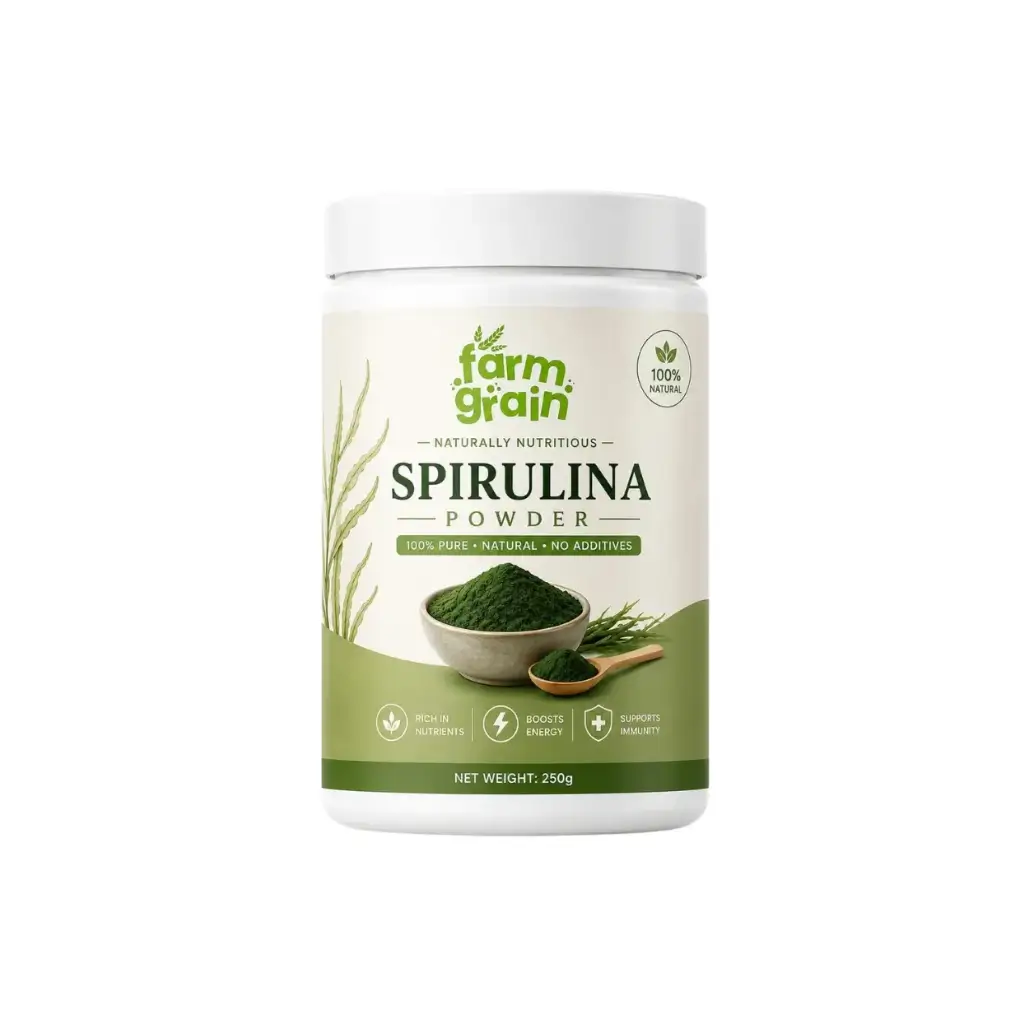 FARMGRAIN SPIRULINA POWDER 250 GM