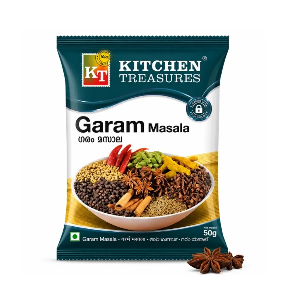 KITCHEN TREASURES GARAM MASALA 50 GM
