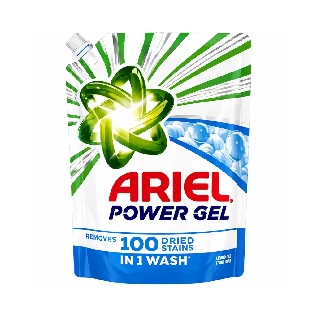 ARIEL POWER GEL LIQUID DETERGENT FOR TOP LOAD & SEMI AUTO 1 KG