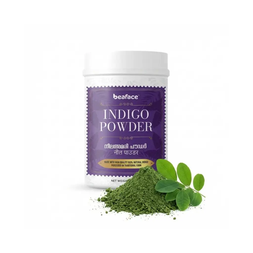 BEAFACE INDIGO POWDER ORGANIC HERBAL HAIR DYE & HAIR CARE 200 GM