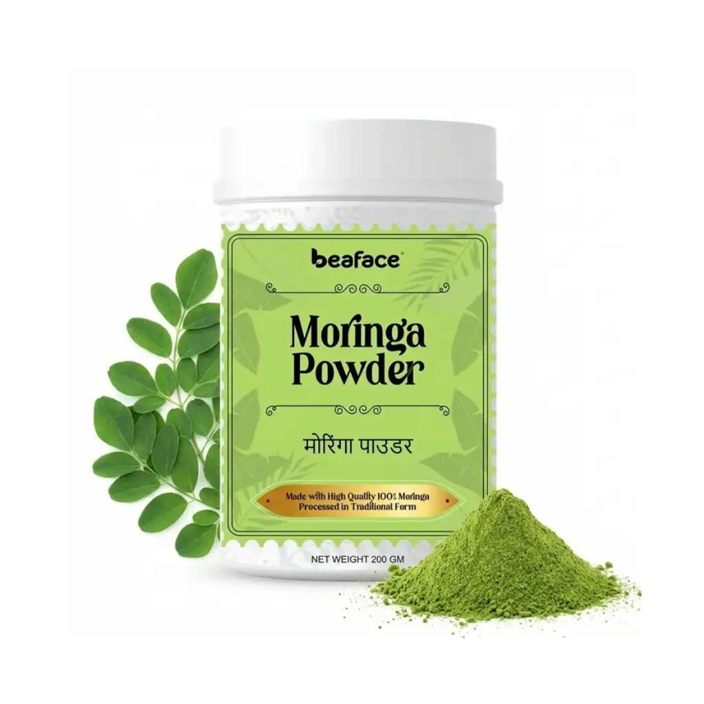 BEAFACE MORINGA POWDER NUTRITIONAL BOOST NUTRIENT RICH 200 GM