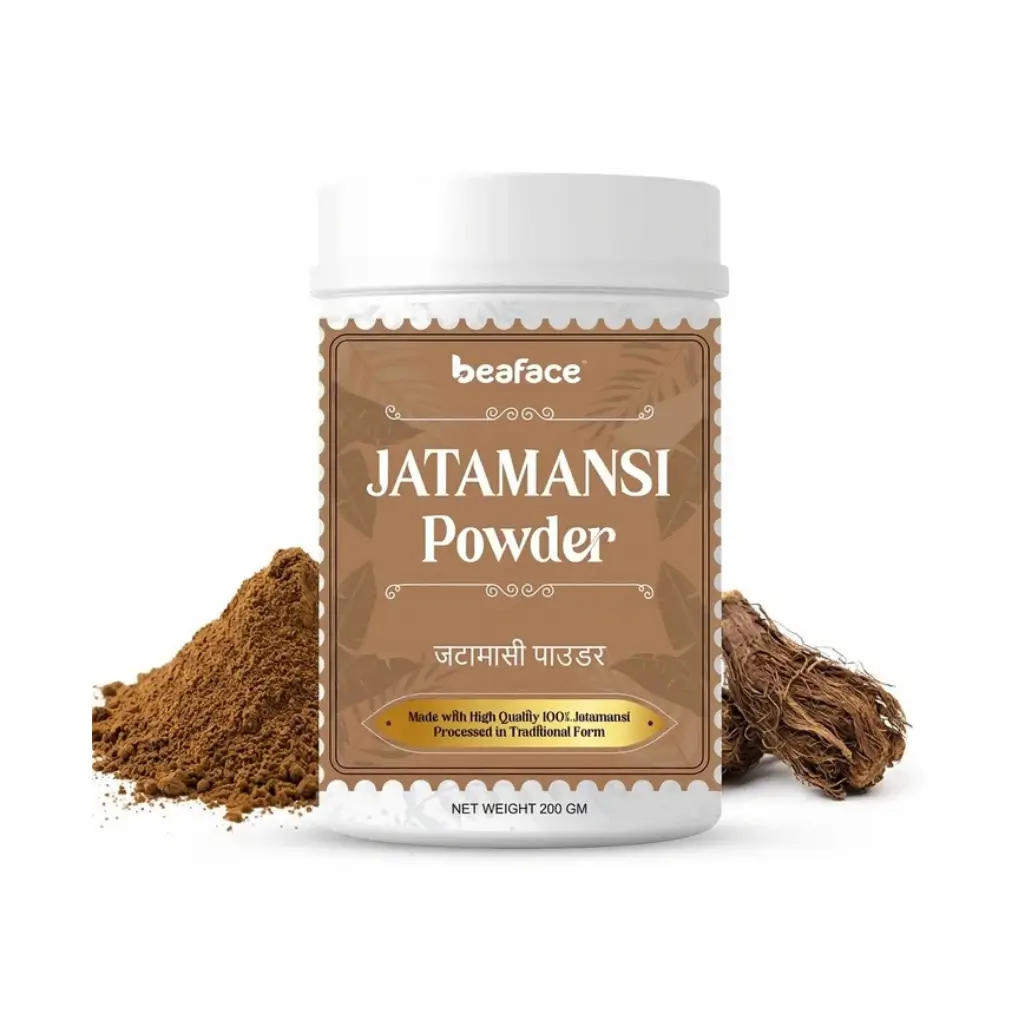 BEAFACE JATAMASNI POWDER HAIR GROWTH IMPROVING SCALP HEALTH REDUCE HAIR FALL NOURISH HAIR 200 GM