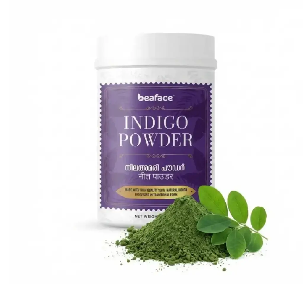 BEAFACE INDIGO POWDER ORGANIC HERBAL HAIR DYE & HAIR CARE 200 GM