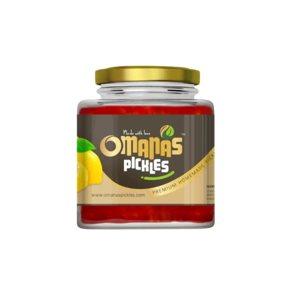 OMANAS PICKLES PREMIUM HOME MADE LEMON PICKLE 250G