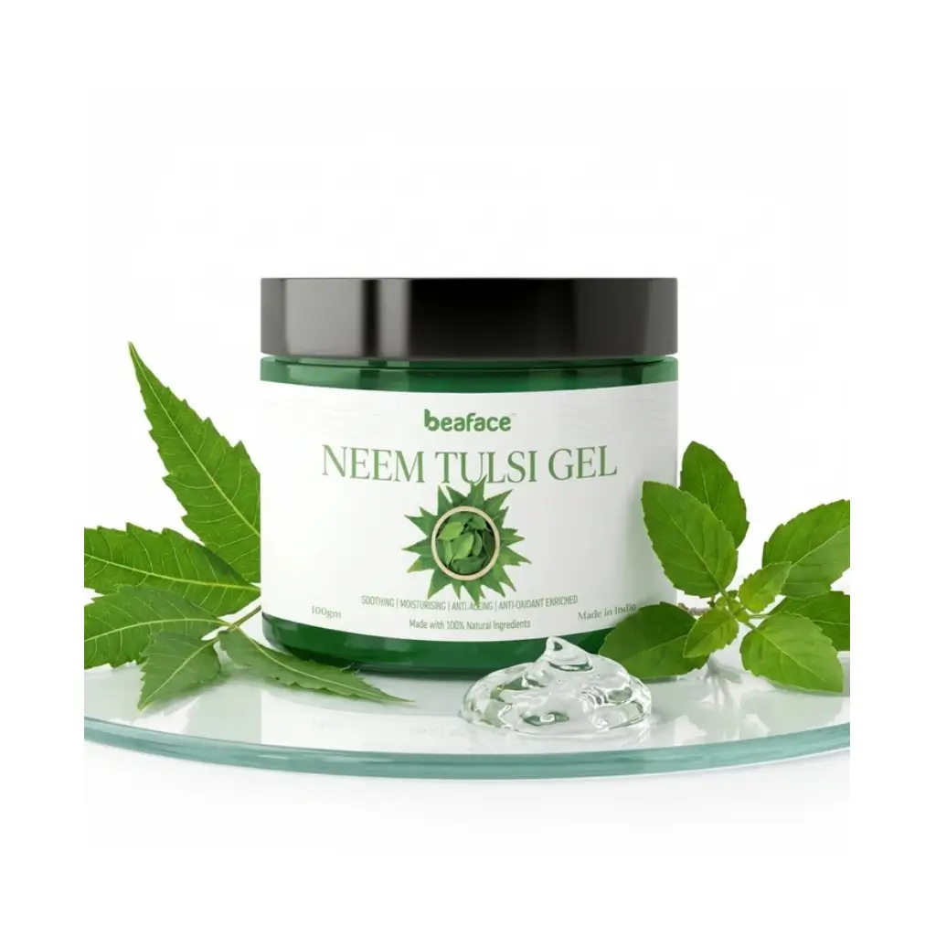 BEAFACE NEEM TULSI GEL SCALP HAIR STRENGTHENING DANDRUFF HAIR GROWTH 100 GM