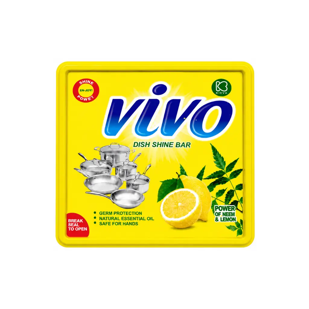 Vivo Dish Shine Bar Power of Neem and Lemon 500gm