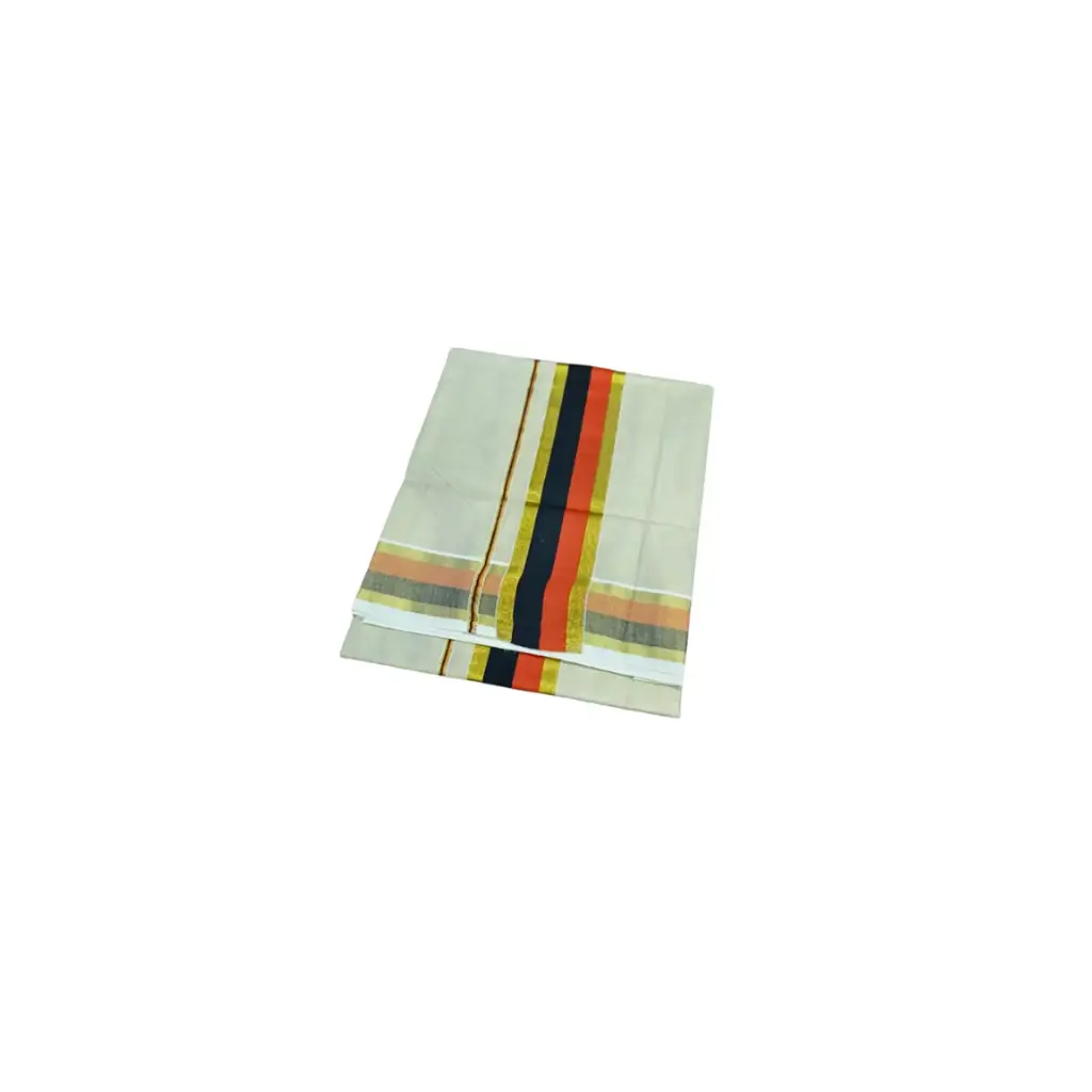 KUTHAMPULLY EXCLUSIVE ONAM TISSUE KERALA SAREE WITH BLOUSE