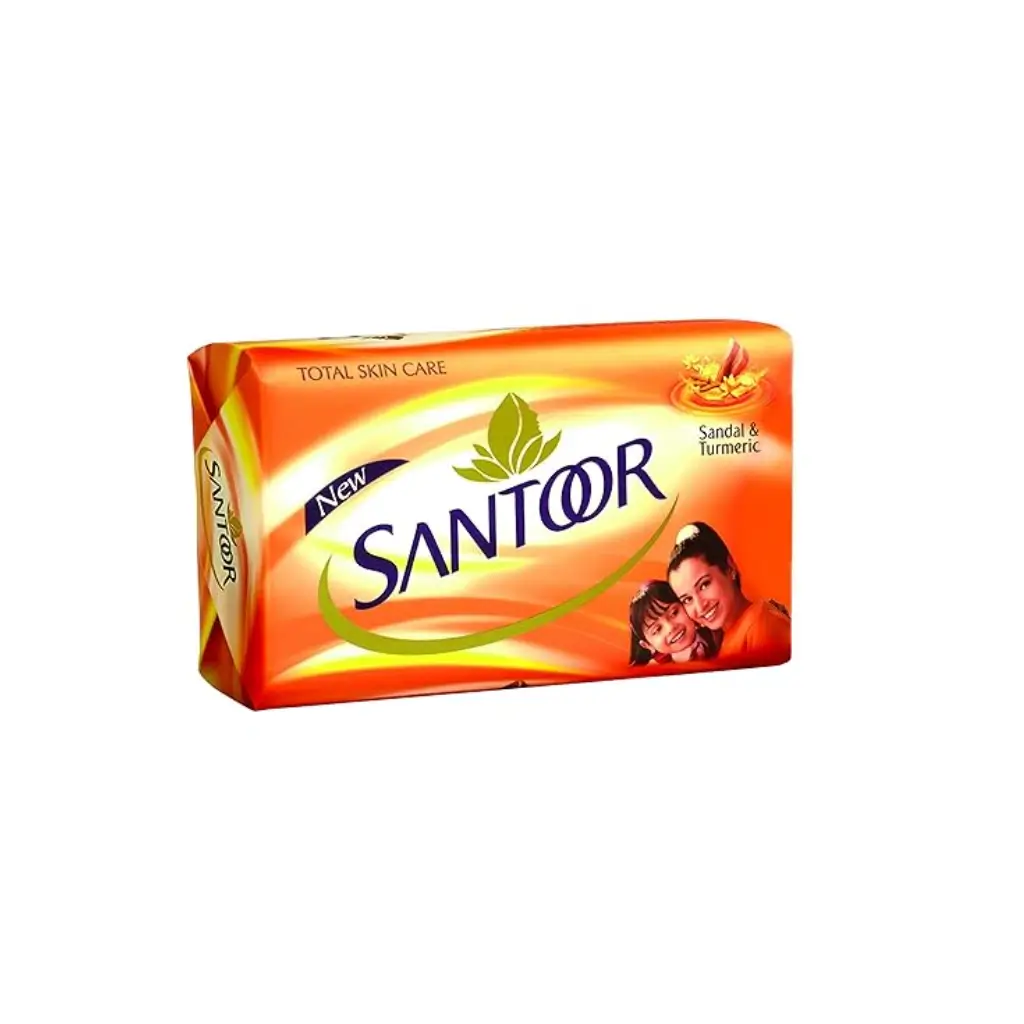 SANTOOR SANDAL & TURMERIC SOAP 150G