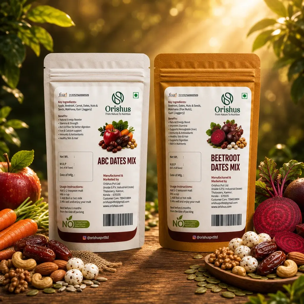 ABC DATES MIX + BEETROOT DATES MIX COMBO | ORISHUS