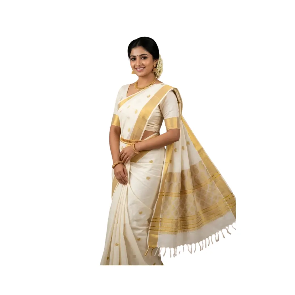 Rich Palu Mango Design Jacquard Saree With Blouse