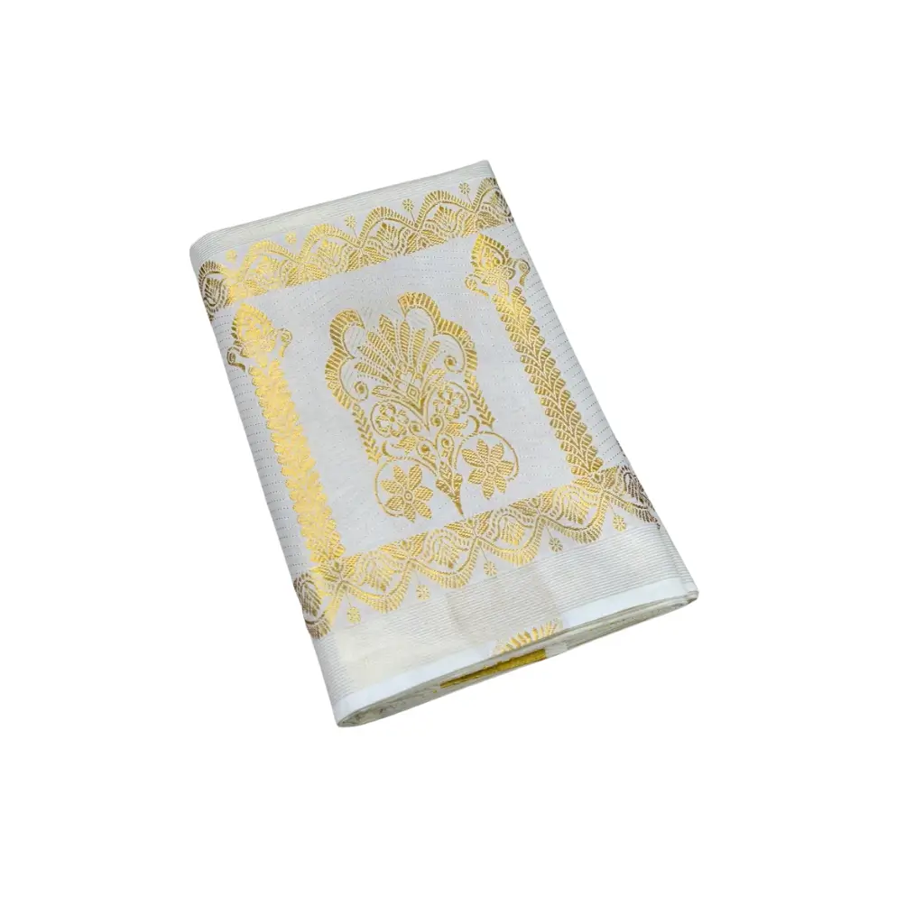 Kuthampully Handloom replica temple wear onam saree with blouse