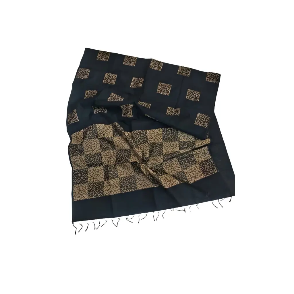 KUTHAMPULLY PURE COTTON ELEGANT SAREE SPIDER DESIGN WITH BLOUSE
