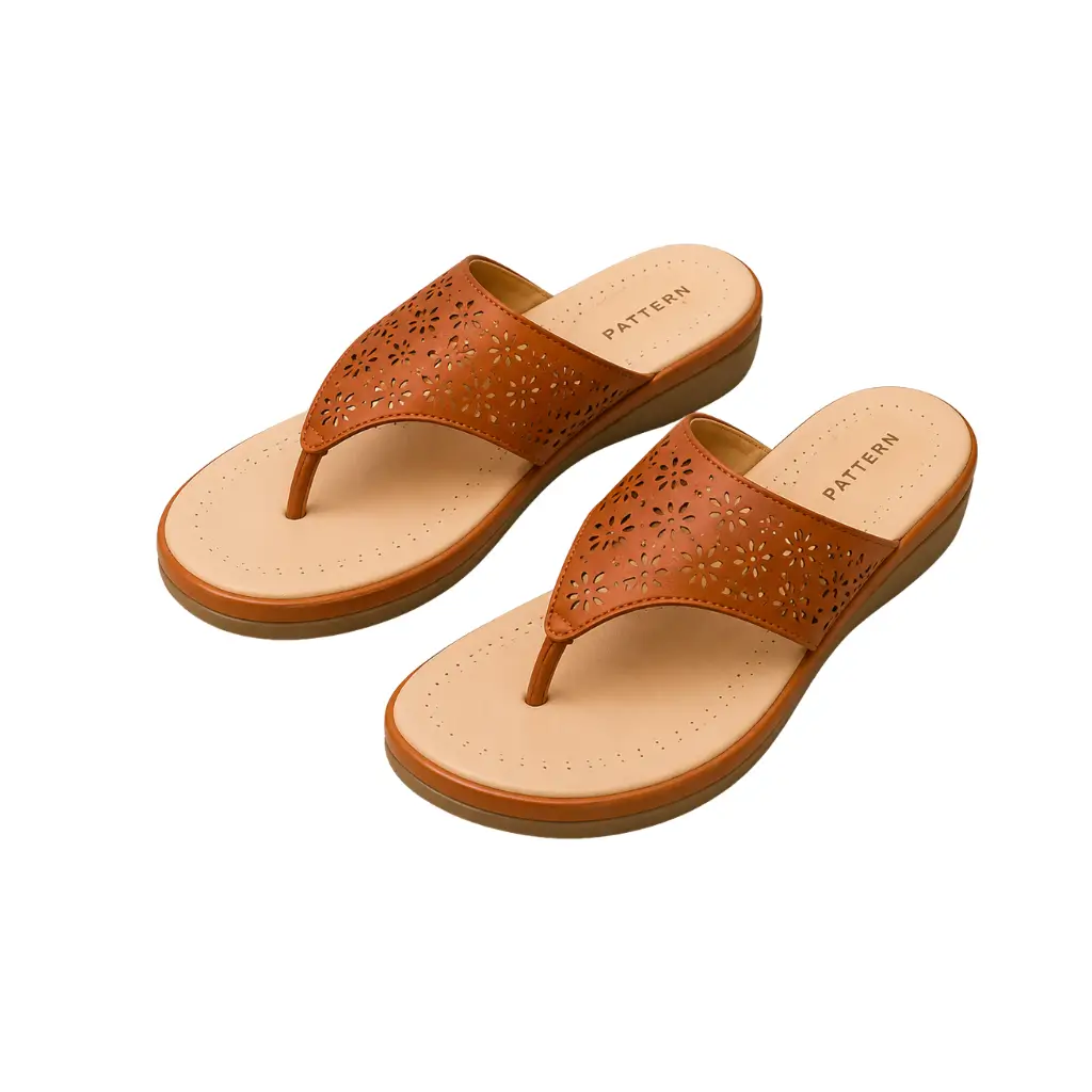 PATTERN FOOTWEAR TAN HL01-7126