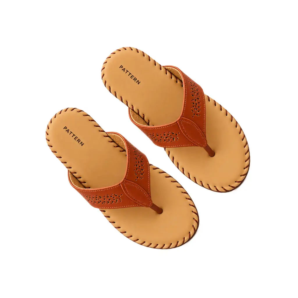 PATTERN FOOTWEAR TAN HL01-7158