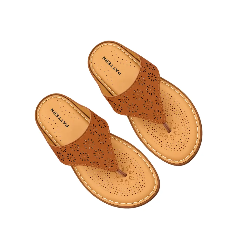 PATTERN FOOTWEAR TAN HL01-7060