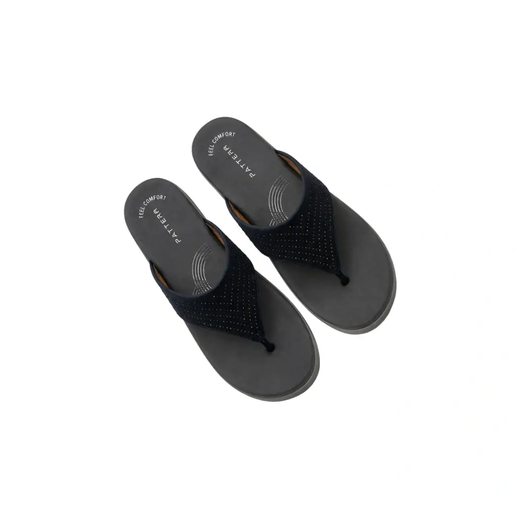 PATTERN FOOTWEAR BLACK HL01-A039