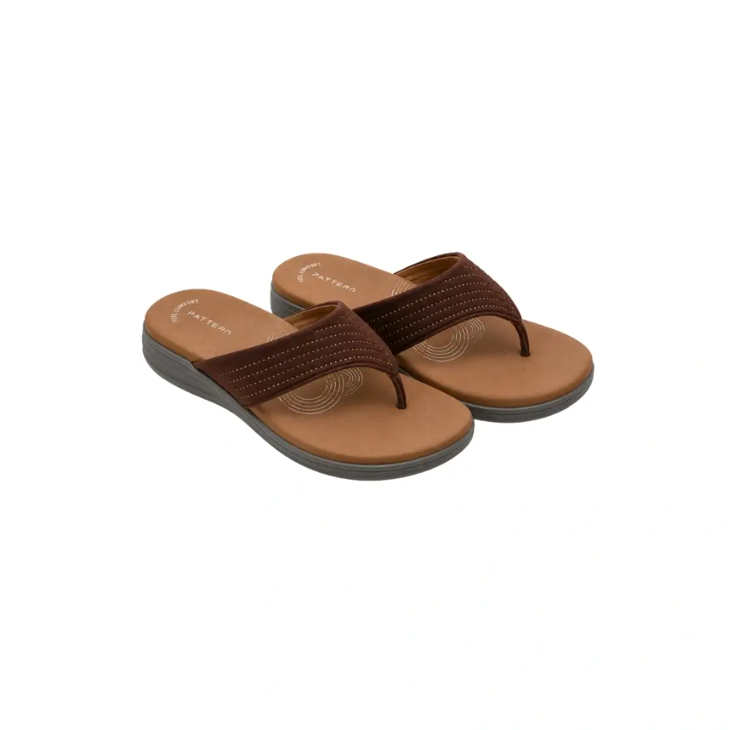 PATTERN FOOTWEAR BROWN HL01-A039