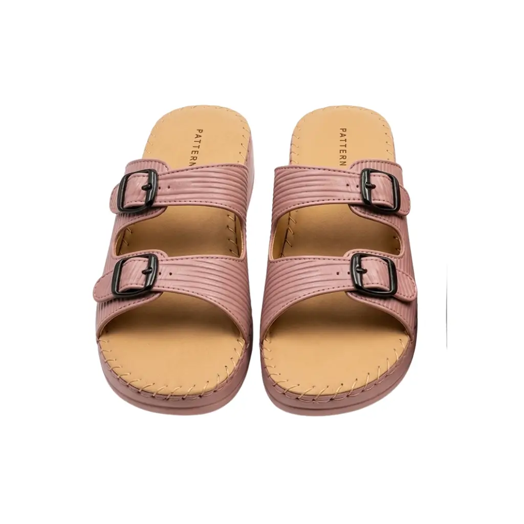 PATTERN FOOTWEAR PEACH KL07-7192