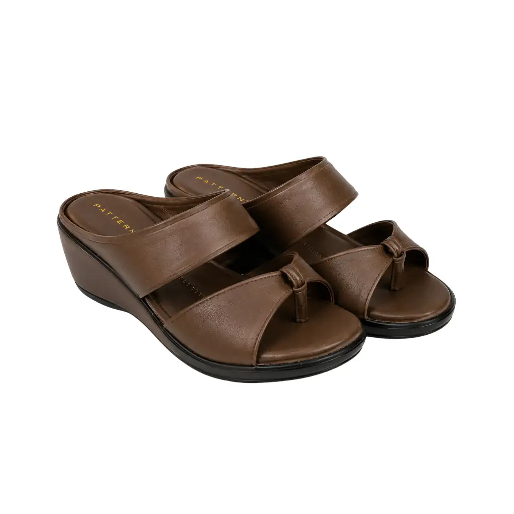 PATTERN FOOTWEAR BROWN KL37-9525