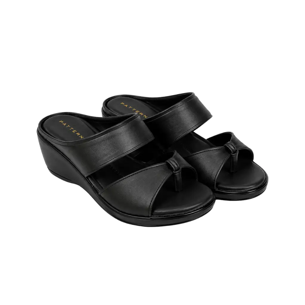 PATTERN FOOTWEAR BLACK KL37-9525