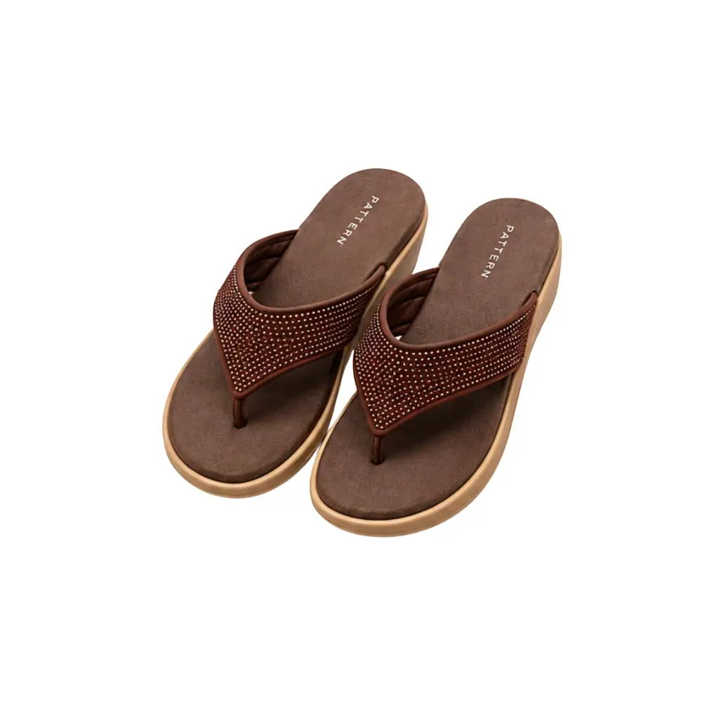 PATTERN FOOTWEAR BROWN HL01-A051