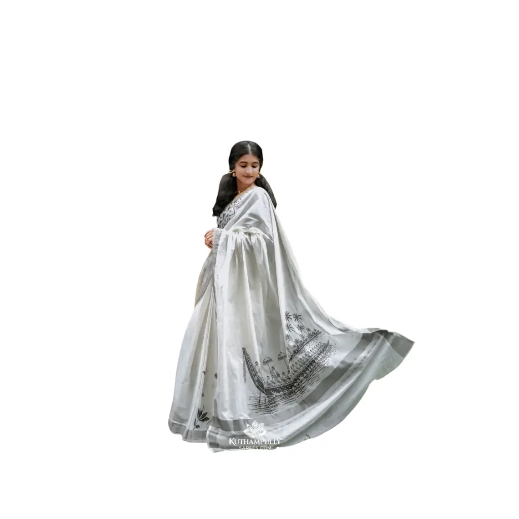 For Her , KODIPETTI Silver Nostalgic Hamper Box For Women's Experience the Good Old Onam days