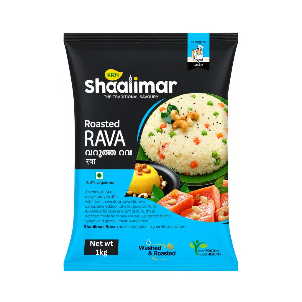 SHAALIMAR ROASTED RAVA 1KG