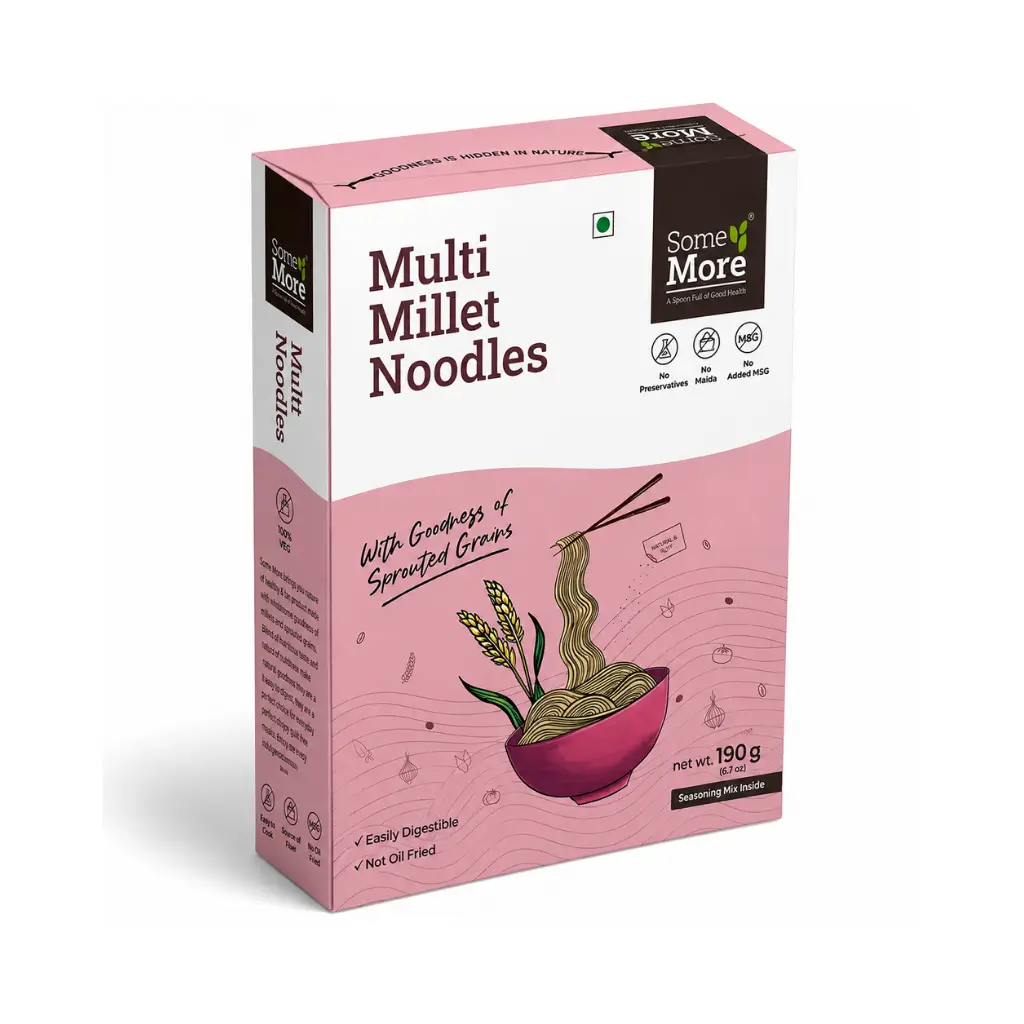SOME MORE FOODS MULTI MILLET HAKKA NOODLES 190 GM