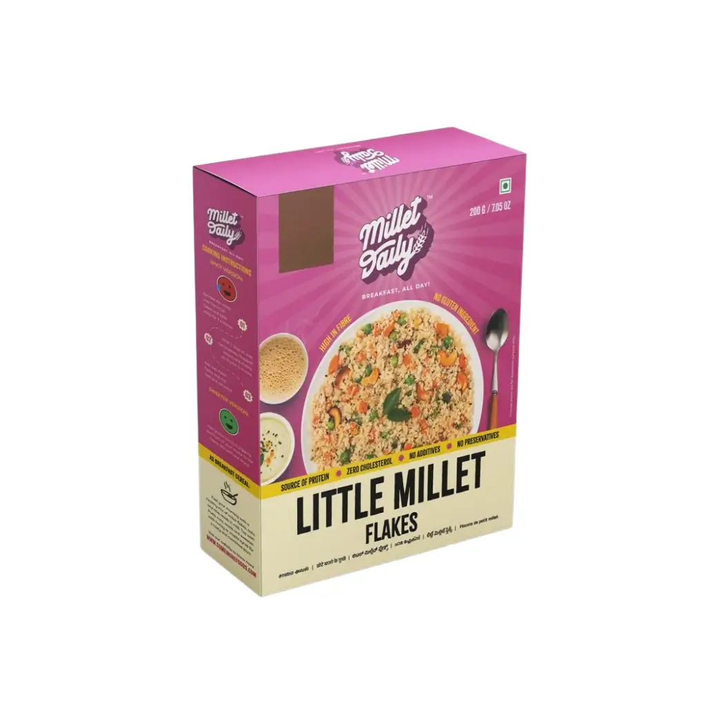 SOME MORE FOODS LITTLE MILLET FLAKES 200 GM