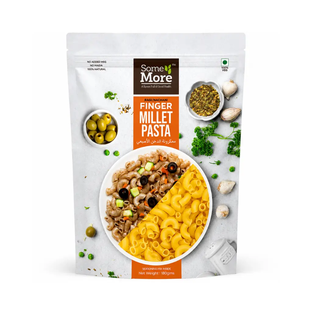 SOME MORE FOODS FINGER MILLET PASTA 180 GM