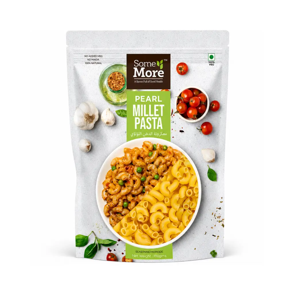 SOME MORE FOODS PEARL MILLET PASTA 180 GM